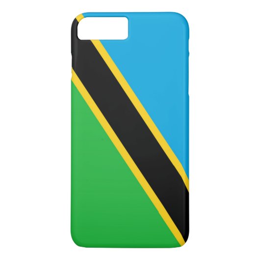 Vlag van Tanzania Case-Mate iPhone Case (Achterkant)
