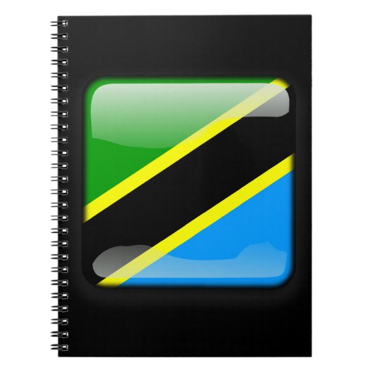 Vlag van Tanzania Notitieboek (Voorkant)