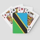 Vlag van Tanzania Pokerkaarten (Achterkant)