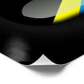 Vlag van Tanzania Poster (Hoek)