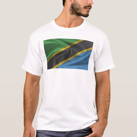 Vlag van Tanzania T-shirt (Voorkant)
