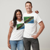 Vlag van Tanzania T-shirt (Unisex)