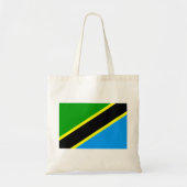 Vlag van Tanzania Tote Bag (Voorkant)
