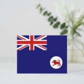 Vlag van Tasmania Briefkaart (Staand voorkant)