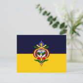 Vlag van Tegucigalpa, Honduras Briefkaart (Staand voorkant)