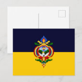Vlag van Tegucigalpa, Honduras Briefkaart (Voorkant / Achterkant)