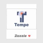 Vlag van Tempe, Arizona Sticker (Vel)