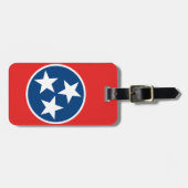 Vlag van Tennessee Bagagelabel (Voorkant horizontaal)