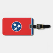 Vlag van Tennessee Bagagelabel (Voorkant horizontaal)