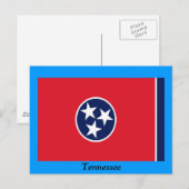 Vlag van Tennessee Briefkaart (Voorkant / Achterkant)