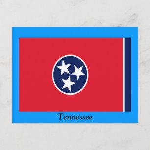 Vlag van Tennessee Briefkaart