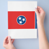 Vlag van Tennessee Flyer (Hand)
