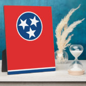 Vlag van Tennessee Fotoplaat (Zijkant)