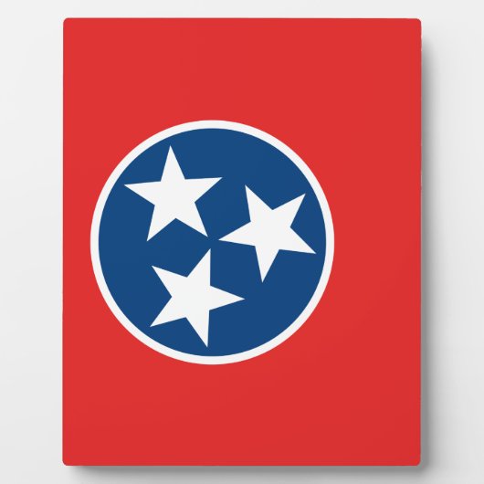 Vlag van Tennessee Fotoplaat (Voorkant)