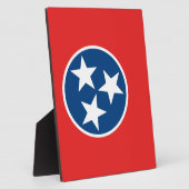 Vlag van Tennessee Fotoplaat (Zijkant)