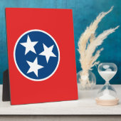 Vlag van Tennessee Fotoplaat (Zijkant)