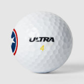 Vlag van Tennessee Golfballen (Logo)