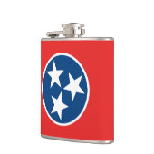 Vlag van Tennessee Heupfles (Links)