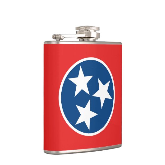 Vlag van Tennessee Heupfles (Rechts)