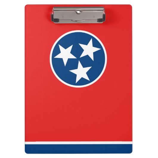 Vlag van Tennessee Klembord (Voorkant)