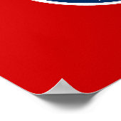 Vlag van Tennessee Poster (Hoek)