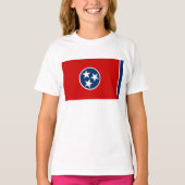 Vlag van Tennessee T-shirt (Voorkant)