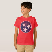 Vlag van Tennessee T-shirt (Voorkant volledig)