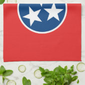 Vlag van Tennessee Theedoek (Gevouwen)