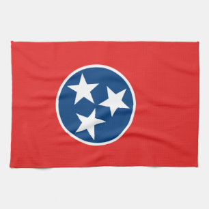 Vlag van Tennessee Theedoek