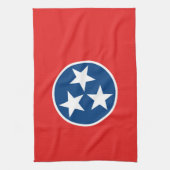 Vlag van Tennessee Theedoek (Verticaal)