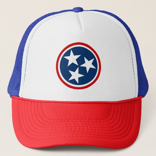 Vlag van Tennessee Trucker Pet (Voorkant)