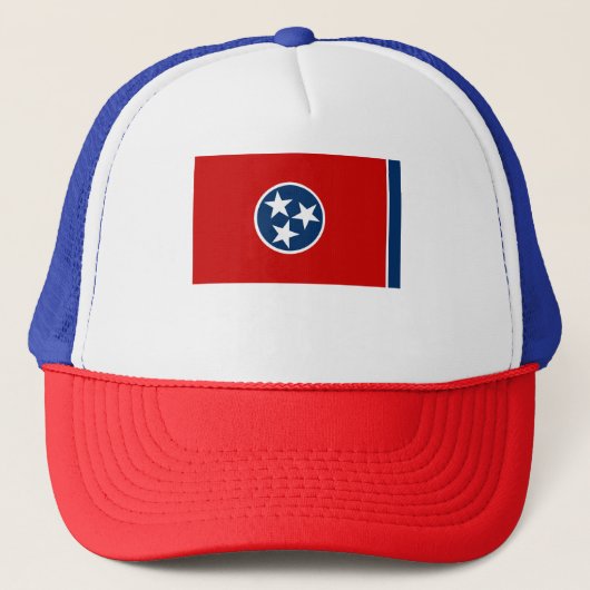 Vlag van Tennessee Trucker Pet (Voorkant)