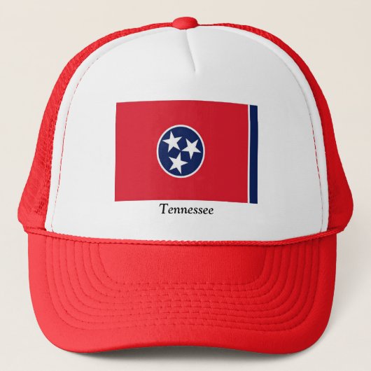 Vlag van Tennessee Trucker Pet (Voorkant)