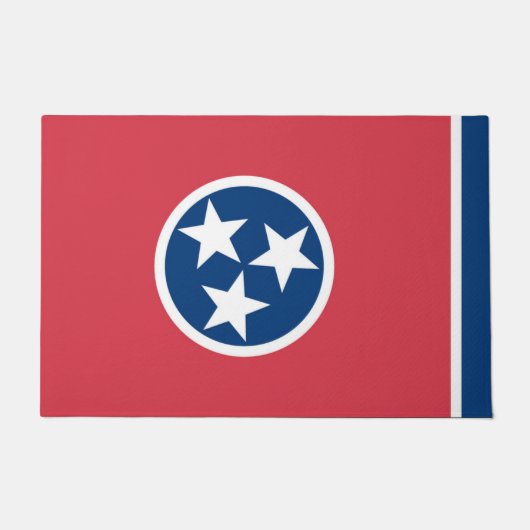 Vlag van Tennessee, VS Deurmat (Voorkant)
