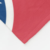 Vlag van Tennessee, VS Fleece Deken (Hoek)
