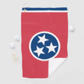 Vlag van Tennessee, VS Golfhanddoek (Insitu)