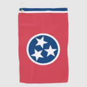 Vlag van Tennessee, VS Golfhanddoek (Voorkant)