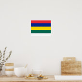 Vlag van Terschelling Poster (Keuken)