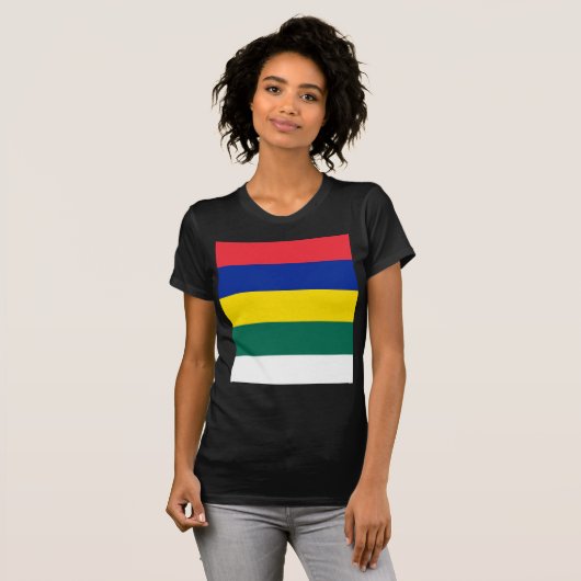 Vlag van Terschelling T-shirt (Voorkant volledig)