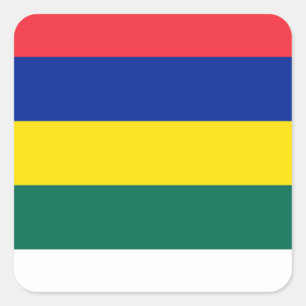 Vlag van Terschelling Vierkante Sticker