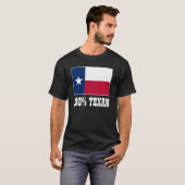 Vlag van Texas | 100% Texaans T-shirt (Voorkant volledig)