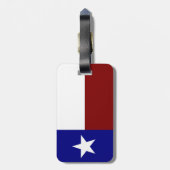 Vlag van Texas Bagagelabel (Achterkant verticaal)
