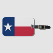 Vlag van Texas Bagagelabel (Voorkant (horizontaal))