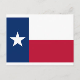 Vlag van Texas Briefkaart