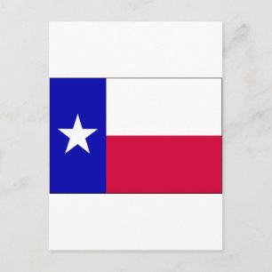 Vlag van Texas Briefkaart