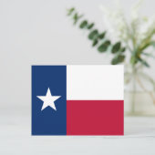 Vlag van Texas Briefkaart (Staand voorkant)