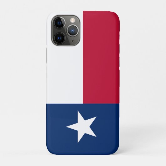 Vlag van Texas Case-Mate iPhone Case (Achterkant)