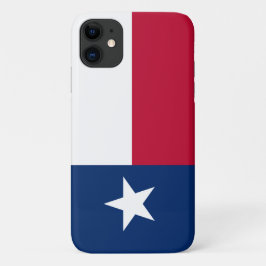 Vlag van Texas iPhone 11 Hoesje