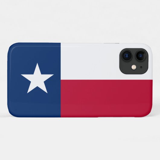 Vlag van Texas Case-Mate iPhone Case (Achterkant (horizontaal))