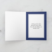 VLAG VAN TEXAS | Feestelijke pruimenpudding | Kers Feestdagen Kaart (Binnen)